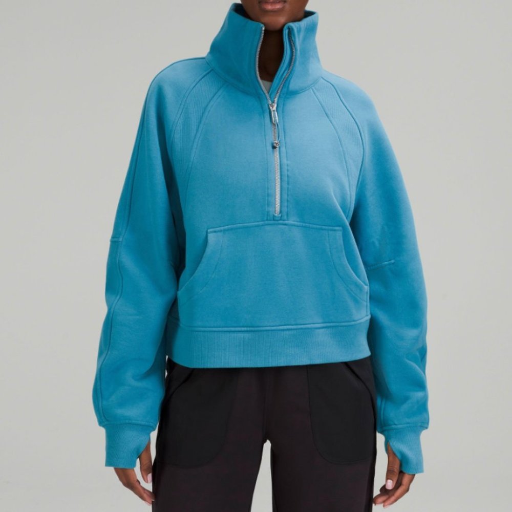 Lululemon Scuba Oversized Funnel-Neck Half Zip